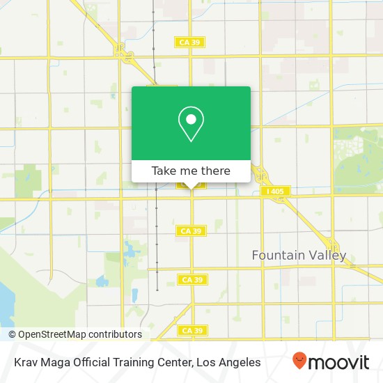 Krav Maga Official Training Center map