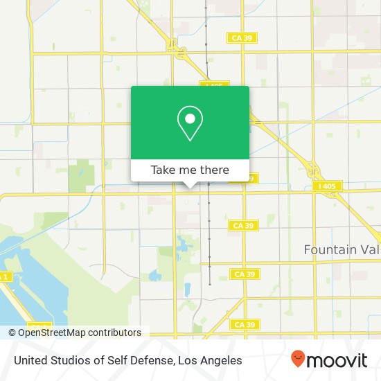 Mapa de United Studios of Self Defense