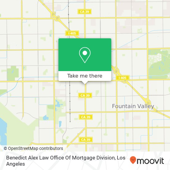 Mapa de Benedict Alex Law Office Of Mortgage Division