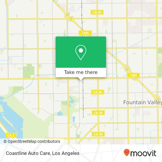 Coastline Auto Care map