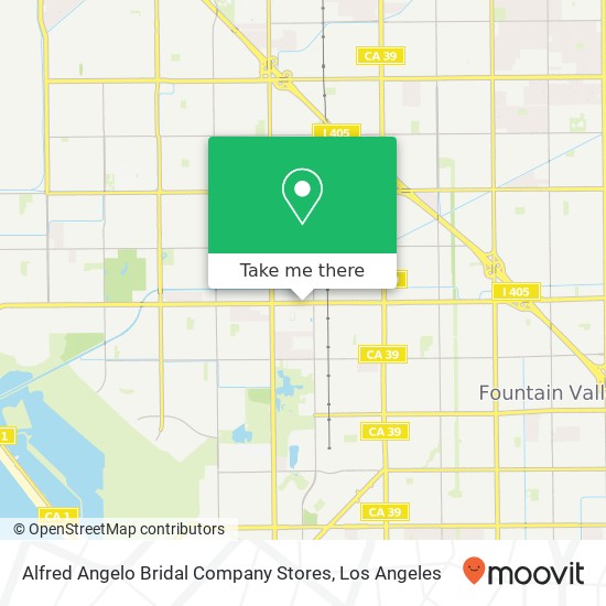 Mapa de Alfred Angelo Bridal Company Stores