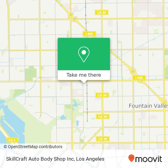 SkillCraft Auto Body Shop Inc map