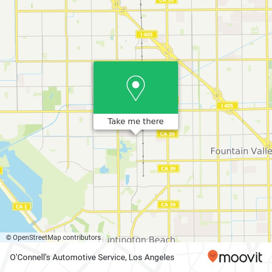 O'Connell's Automotive Service map