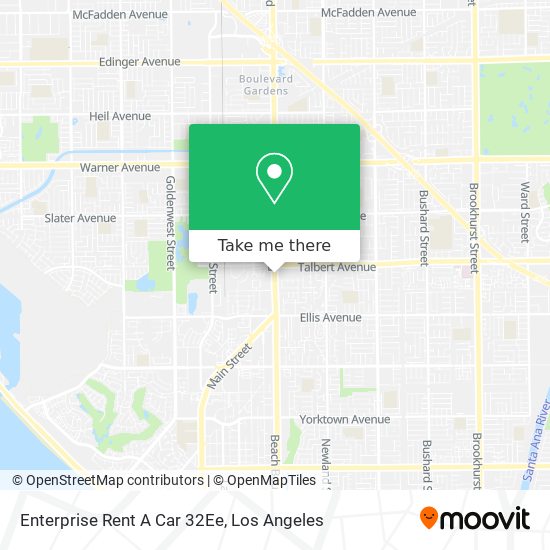 Enterprise Rent A Car 32Ee map