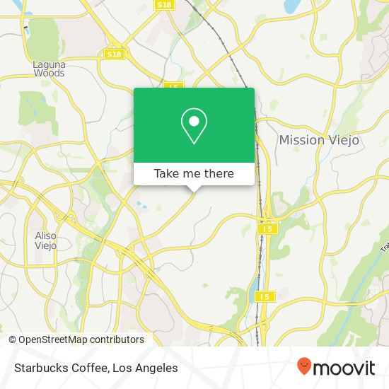 Mapa de Starbucks Coffee