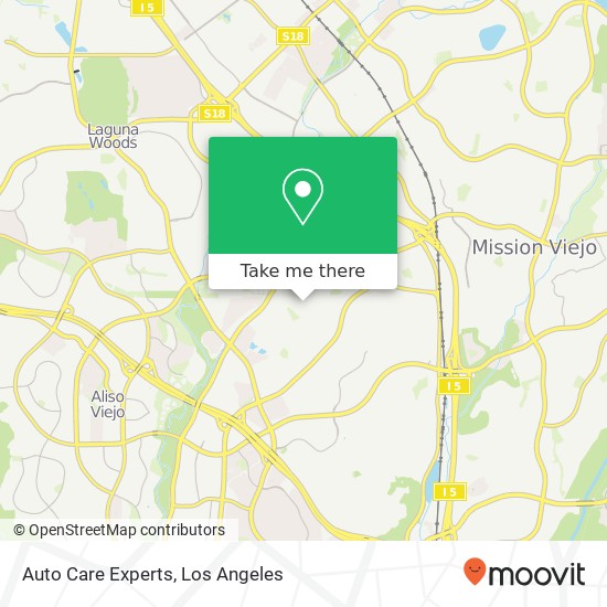 Auto Care Experts map