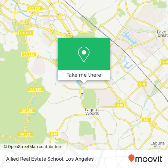 Allied Real Estate School map
