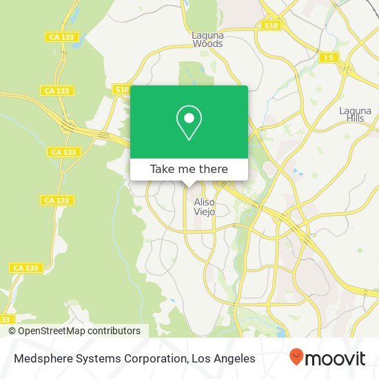 Medsphere Systems Corporation map