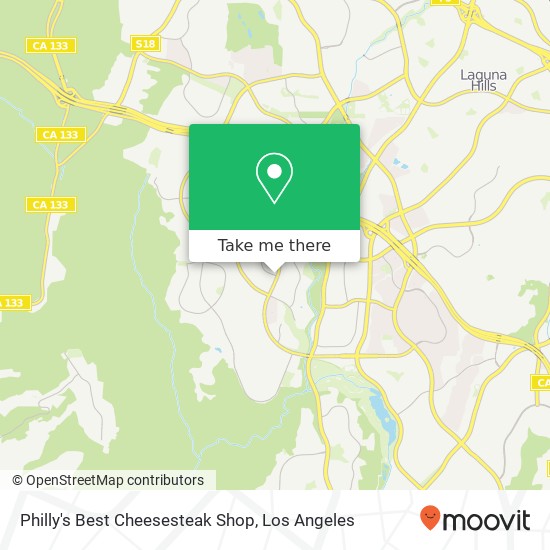 Philly's Best Cheesesteak Shop map