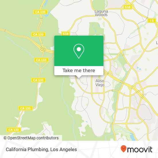 Mapa de California Plumbing