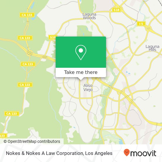 Mapa de Nokes & Nokes A Law Corporation