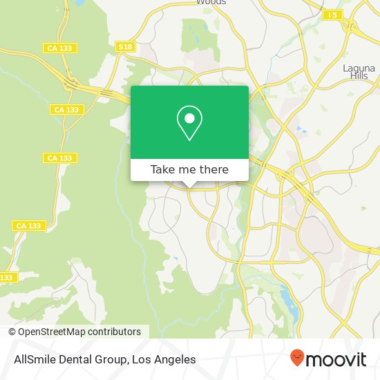 AllSmile Dental Group map