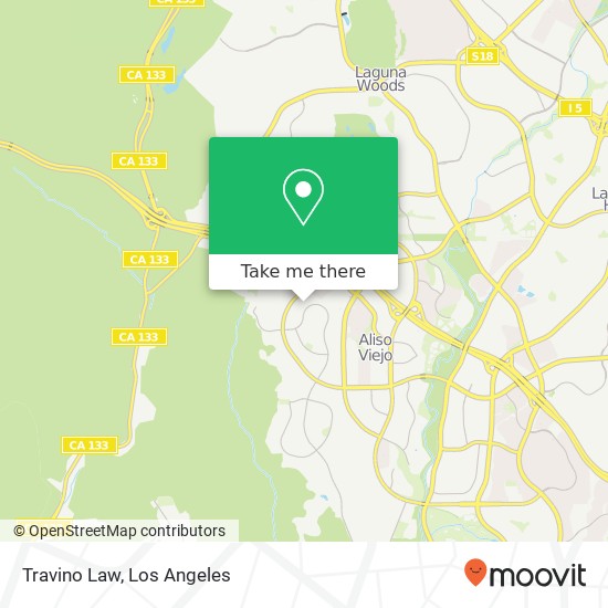 Travino Law map