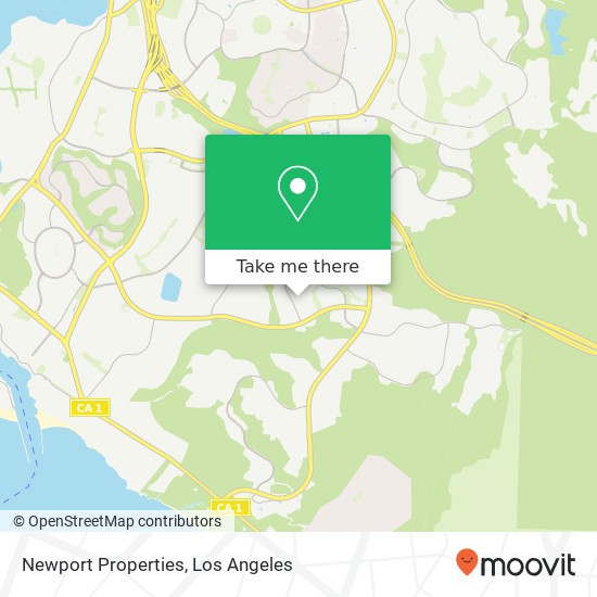 Newport Properties map