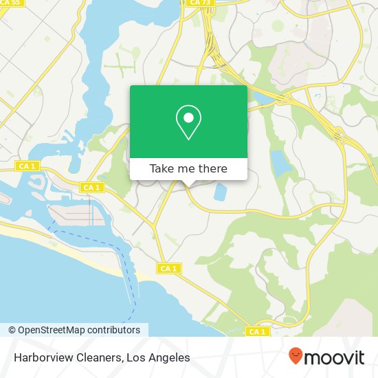 Harborview Cleaners map