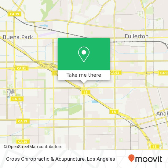 Cross Chiropractic & Acupuncture map