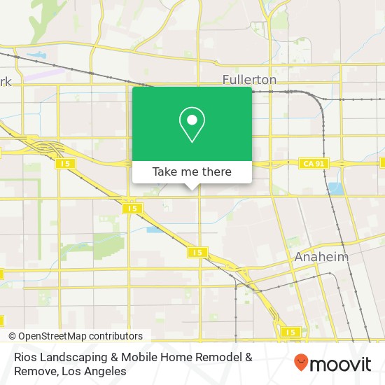 Rios Landscaping & Mobile Home Remodel & Remove map