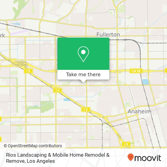 Mapa de Rios Landscaping & Mobile Home Remodel & Remove