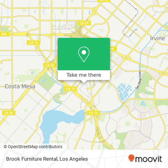 Brook Furniture Rental map