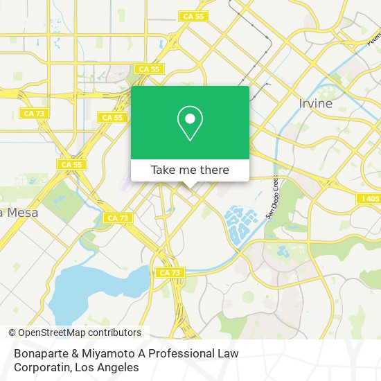 Mapa de Bonaparte & Miyamoto A Professional Law Corporatin