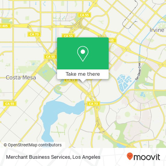 Merchant Business Services map