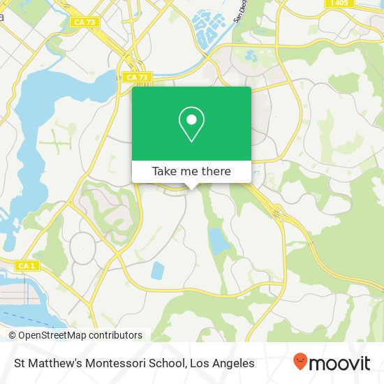 St Matthew's Montessori School map