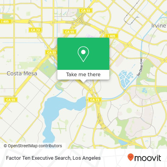Factor Ten Executive Search map