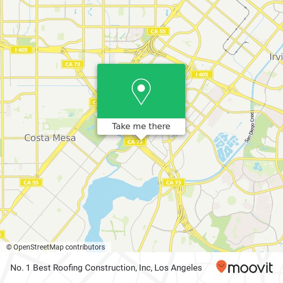 No. 1 Best Roofing Construction, Inc map