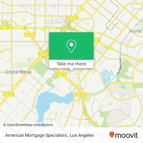 American Mortgage Specialists. map