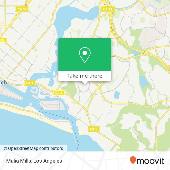 Malia Mills map