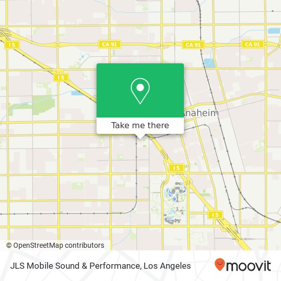 JLS Mobile Sound & Performance map