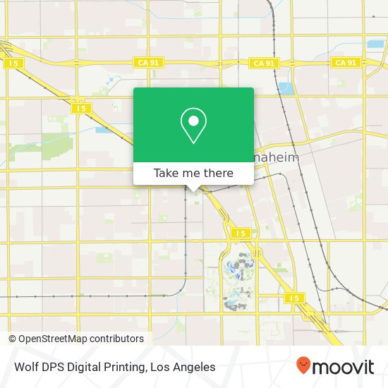 Wolf DPS Digital Printing map