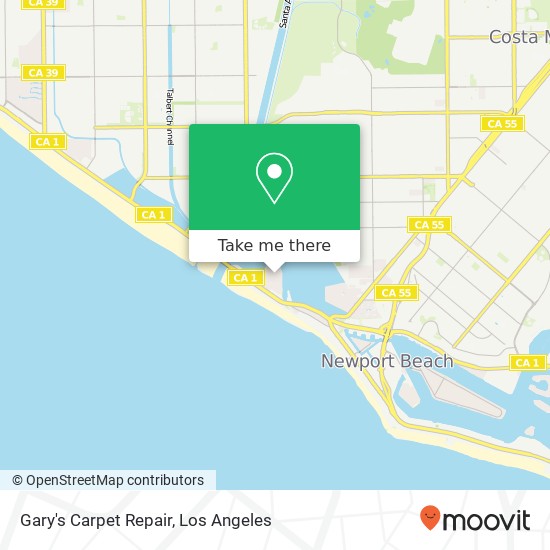 Mapa de Gary's Carpet Repair