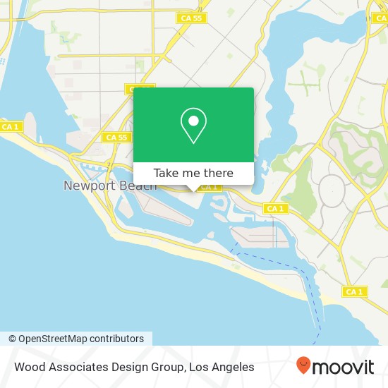 Mapa de Wood Associates Design Group