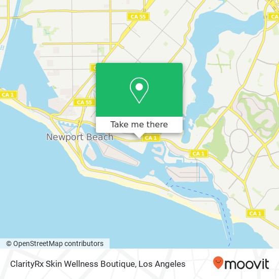 ClarityRx Skin Wellness Boutique map