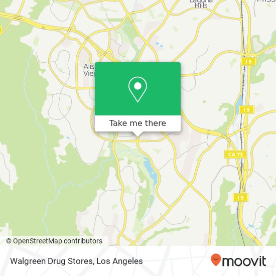 Walgreen Drug Stores map