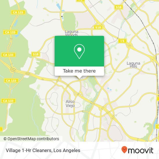 Village 1-Hr Cleaners map