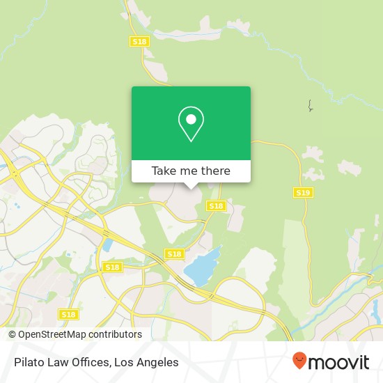 Pilato Law Offices map