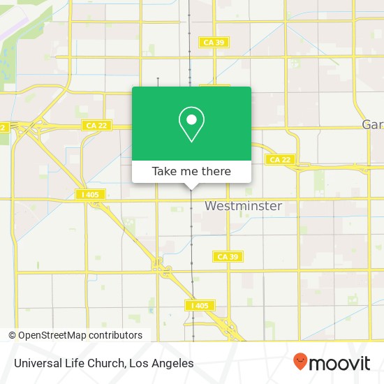 Universal Life Church map