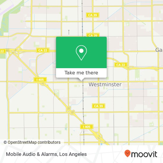 Mobile Audio & Alarms map