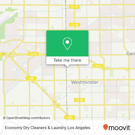 Economy Dry Cleaners & Laundry map