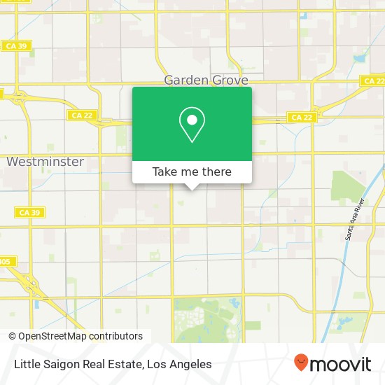 Mapa de Little Saigon Real Estate