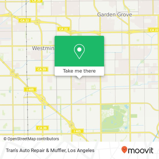 Mapa de Tran's Auto Repair & Muffler