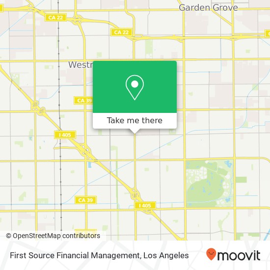 First Source Financial Management map