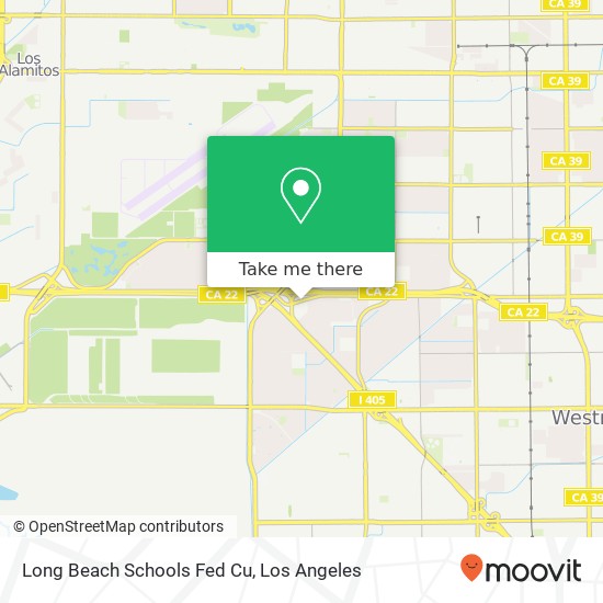 Long Beach Schools Fed Cu map