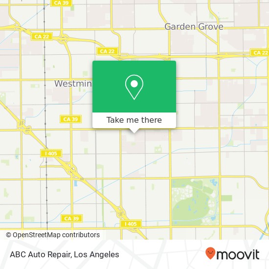 Mapa de ABC Auto Repair