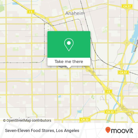 Seven-Eleven Food Stores map