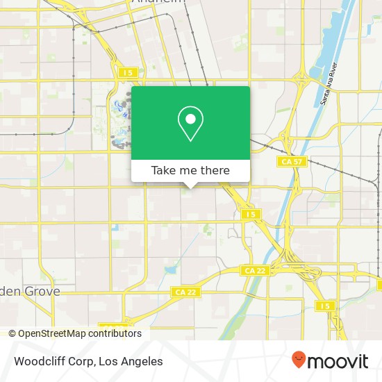 Woodcliff Corp map
