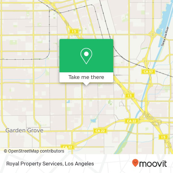 Royal Property Services map
