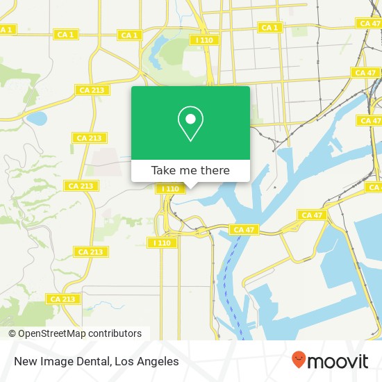 Mapa de New Image Dental